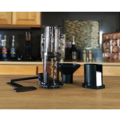 AeroPress Coffee Maker & Rhinowares Compact Grinder 3 AeroPress Coffee Maker & Rhinowares Compact Grinder