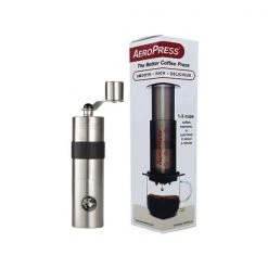 AeroPress Coffee Maker & Rhinowares Tall Grinder Aerobie AeroPress