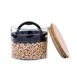 Airscape Glass & Bamboo Lid