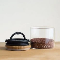  Airscape Glass & Bamboo Lid