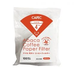 Cafec Abaca Paper Filters (100Pcs)