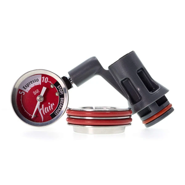 Flair Espresso Maker Signature With Pressure Gauge Kit - White 2 Flair Espresso Maker Signature With Pressure Gauge Kit - White