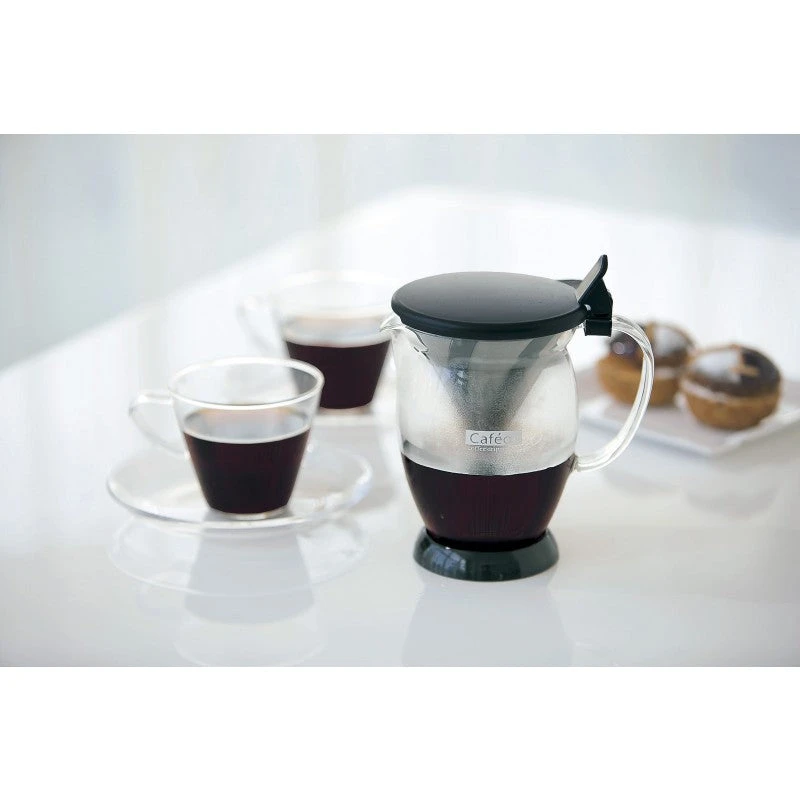 Hario Cafeor Dripper Pot - 2 Cup Black 5 Hario Cafeor Dripper Pot - 2 Cup Black