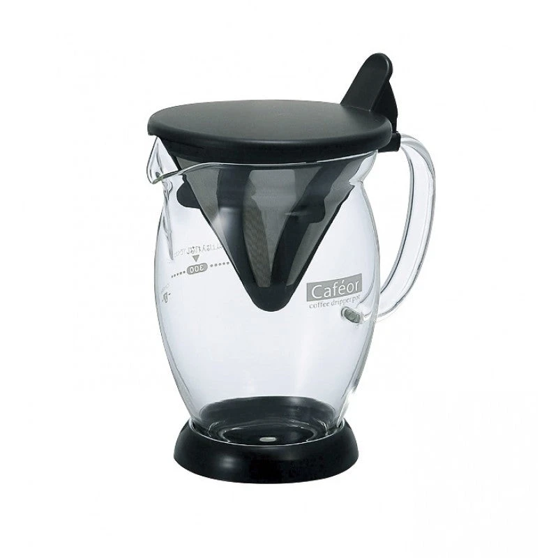 Hario Cafeor Dripper Pot - 2 Cup Black 1 Hario Cafeor Dripper Pot - 2 Cup Black