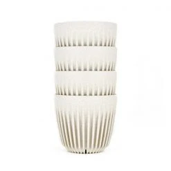 Huskee Natural Cups - 4 Pack