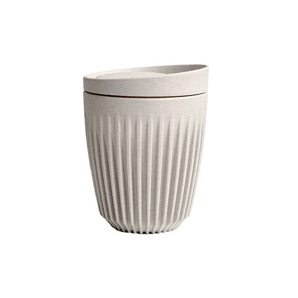Huskee Natural Cup W Lid 3 Huskee Natural Cup W Lid