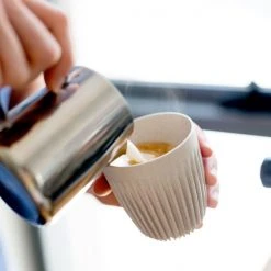 Huskee Natural Cup W Lid 10 Huskee Natural Cup W Lid