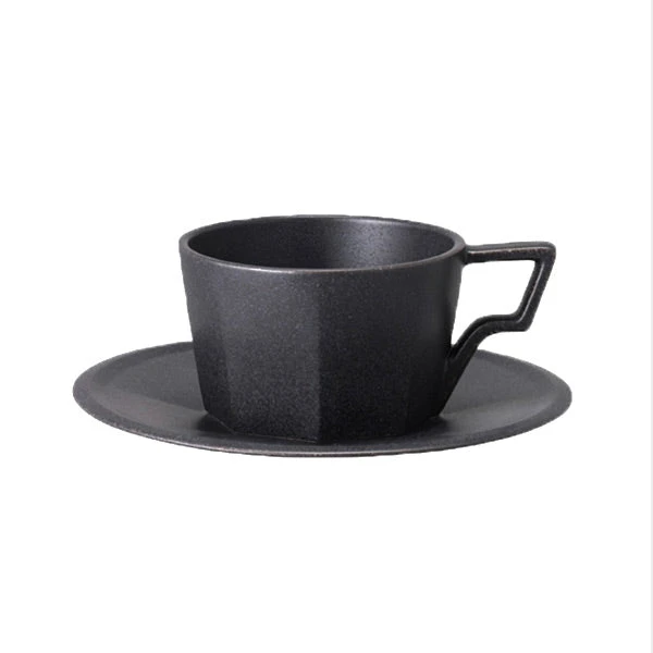 Kinto Oct Cup And Saucer 3 Kinto Oct Cup And Saucer