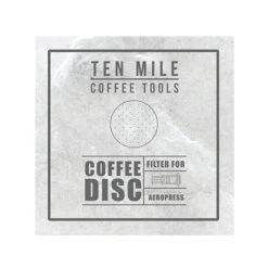 Ten Mile Stainless Steel Filter For AeroPress Coffee Maker & Delter Aerobie AeroPress