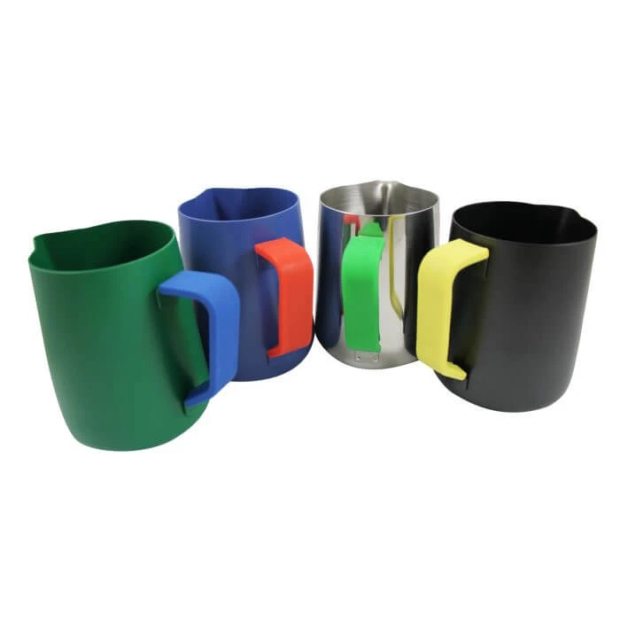 Rhinowares Silicone Pitcher Handle Grip - Green Rhinowares 6 Rhinowares Silicone Pitcher Handle Grip - Green Rhinowares
