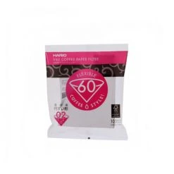 Hario V60 2 Cup (100Pcs) White Papers Bulk
